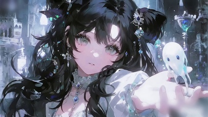 黑猫少女和幽灵