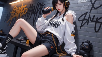 潮酷女孩超清4k