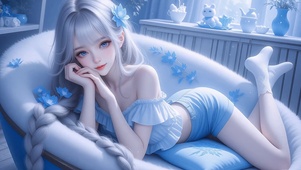 清新秀丽美女高清4k