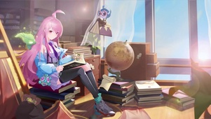 图书馆少女