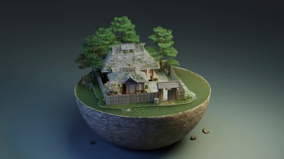 林中人家(微縮)