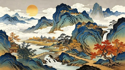 山涧