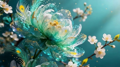 绽放的鲜花