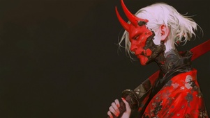 赛博武士少女与武士刀