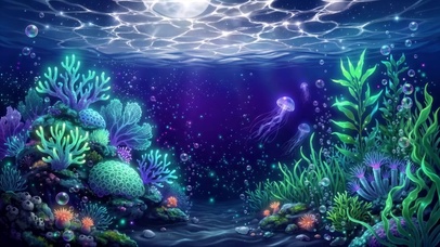 夜光海底世界