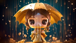 金色小美女