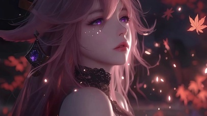 CG少女八重神子