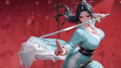 性感古风剑仙