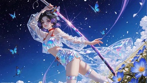 幻彩蝴蝶美少女蝴蝶忍