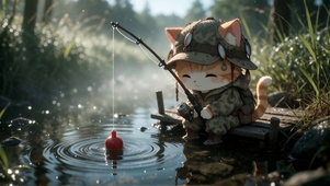 可爱小猫