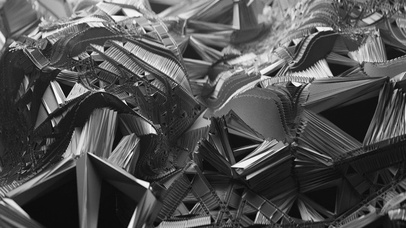 科幻·金属体微生物微观活动