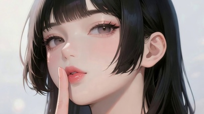 嘘~