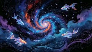 星云漩涡锦鲤吸财阵！