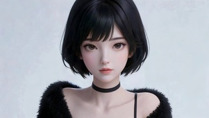 挑衅的美女舞者