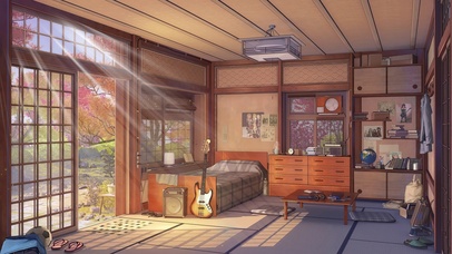 阳光午后的小房间