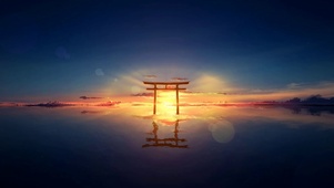 日落鸟居神社