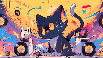 4K 黑猫
