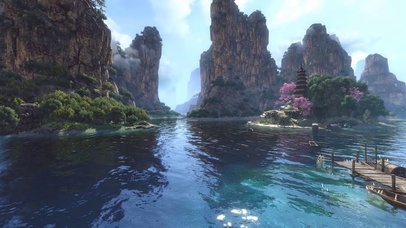 世外桃源山清水秀