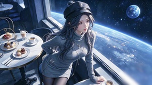 宇宙餐厅观星少女