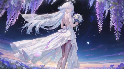 紫藤星夜下花嫁莫宁