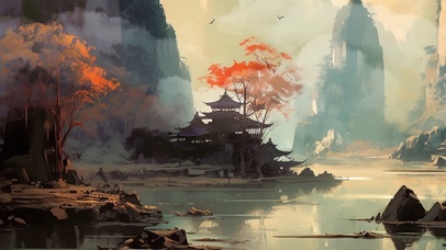 古风水墨动态壁纸