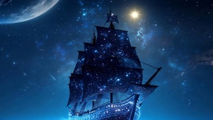 夜景星球海船双屏