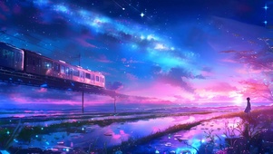 唯美火车