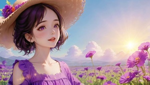 花海阳光少女