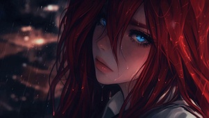 雨中女孩