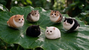 弹动的猫猫虫