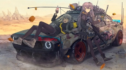 赛博朋克战争少女