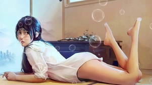 泡泡女孩