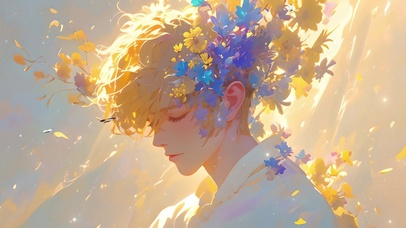 动漫花儿少年