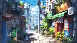 日式街巷