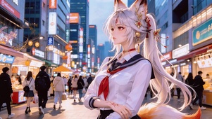 心月狐——穿越次元来见你
