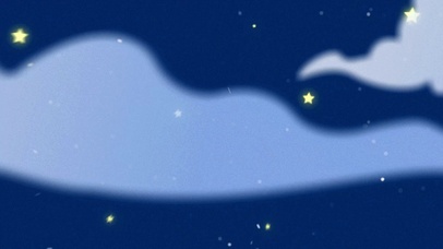 蓝色光影梦幻城堡圣诞节