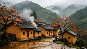4K 抚平凡人心 山村烟火气