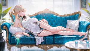 卧室长腿美少女-琳奈