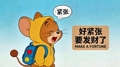 好紧张要发财啦