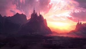 夕阳的城堡