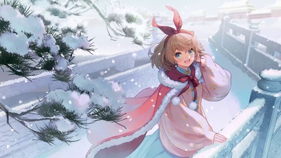 吉诺儿kino（《檐下雪》）画师：星律动Nebula Beat