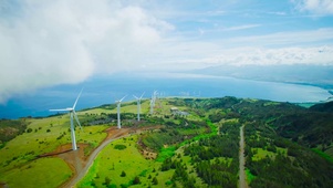 高山海岸风车