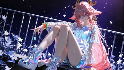 甜酷狐系少女-八重神子