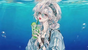 水下女孩