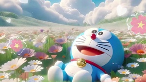 叮当与花丛