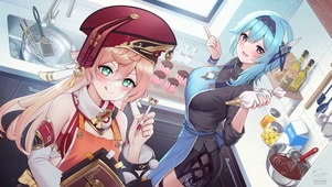 优菈&烟绯