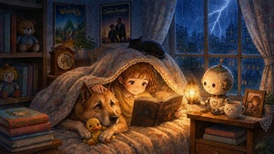 大狗狗的守护&雷雨夜有你