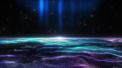 唯美梦幻粒子树