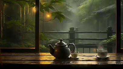 古风绿景