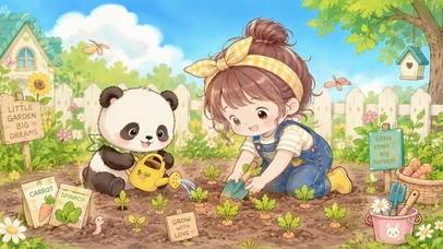 小院种菜时光